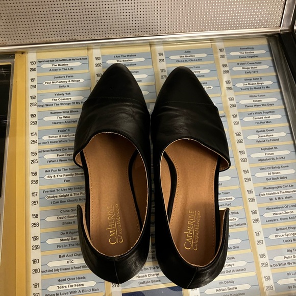 Catherine Malandrino Black Loafers - Picture 6 of 11